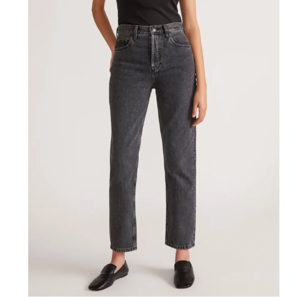 Everlane 90s Cheeky Jean Straight Leg Raw Hem